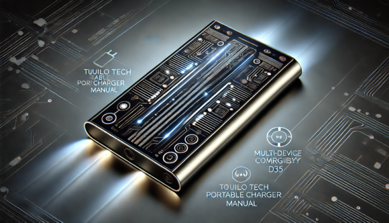 tutilo tech portable charger d35 manual
