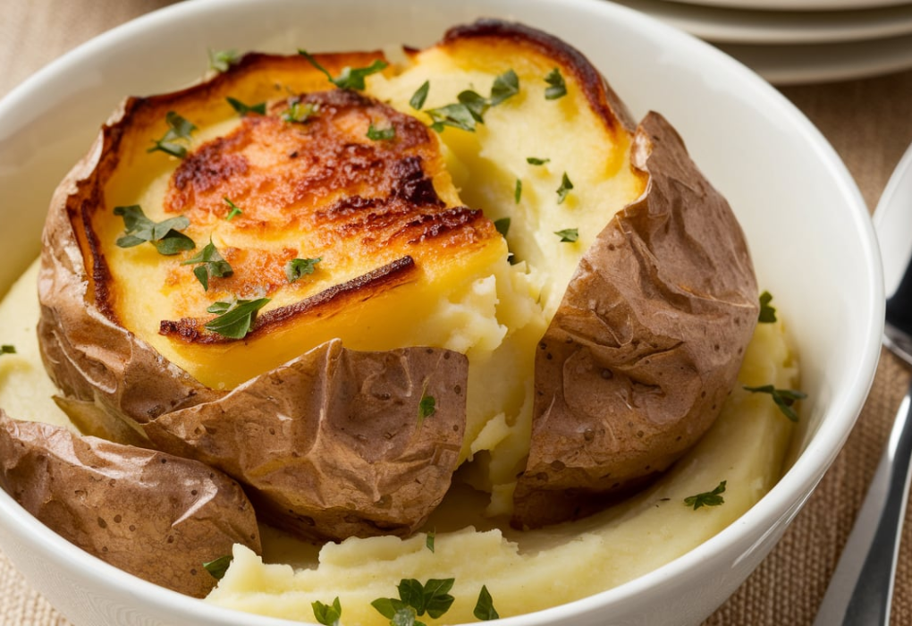 twice baked mashed potatoes