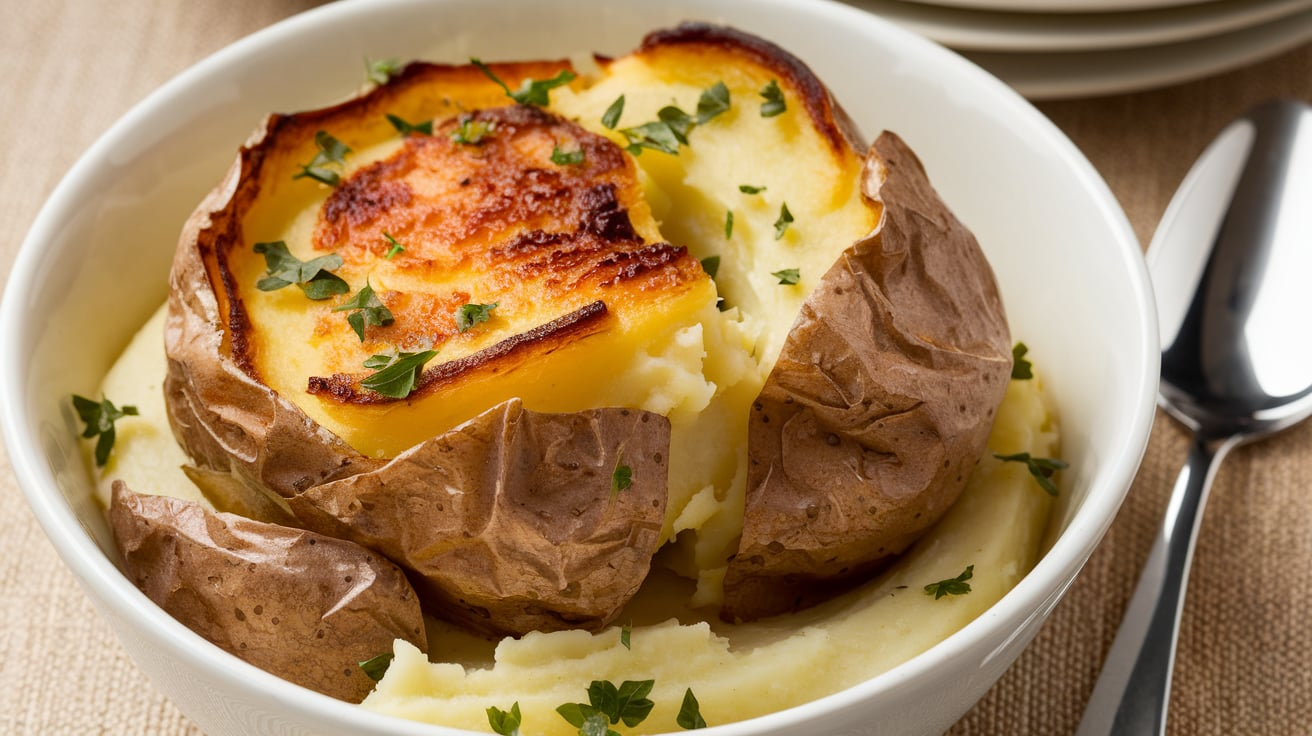 twice baked mashed potatoes