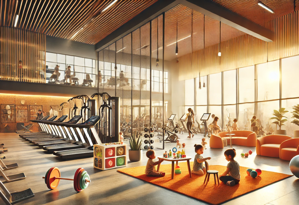 fitness clubs with childcare