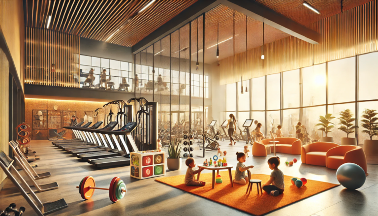 fitness clubs with childcare