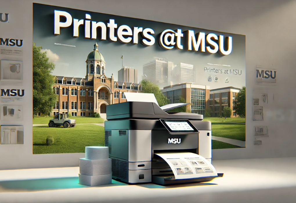 printers at msu