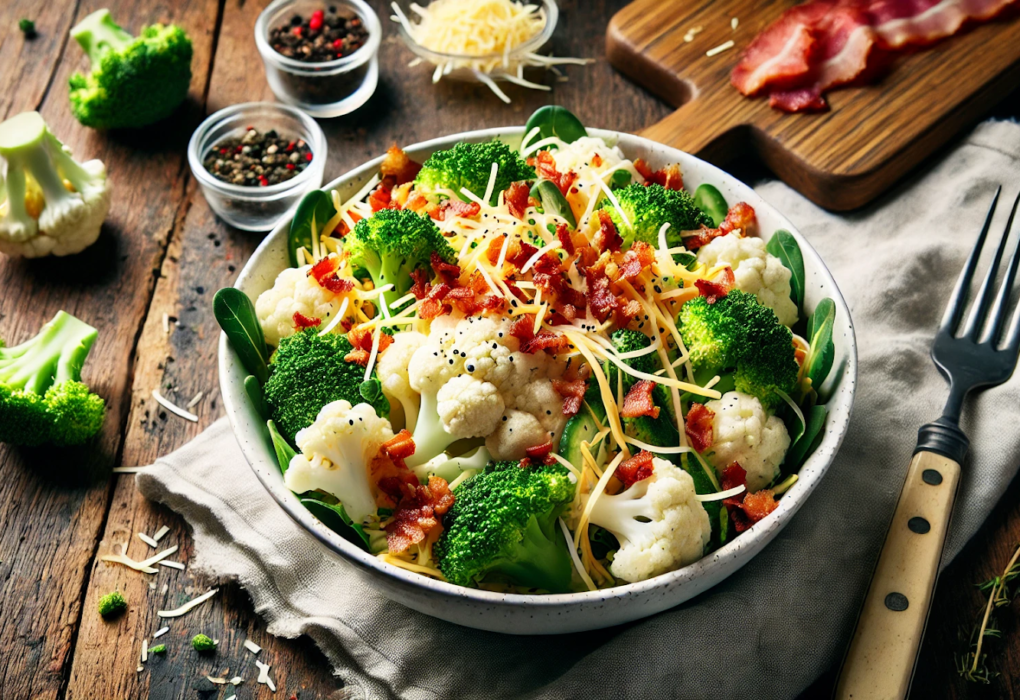 broccoli cauliflower salad recipe