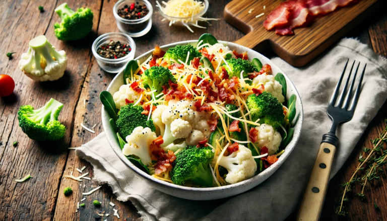 broccoli cauliflower salad recipe