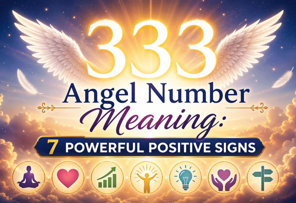 333 Angel Number Meaning