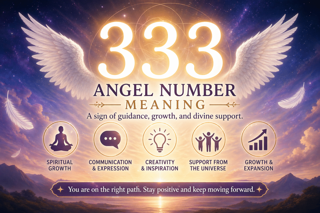 333 Angel Number Meaning